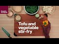 How to make tofu and vegetable stir-fry