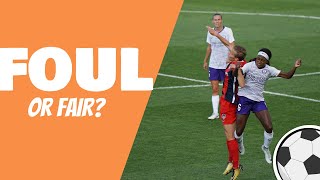 Soccer Foul - Referee Mistake?