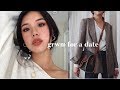 daily fall makeup & outfit | grwm for a date!