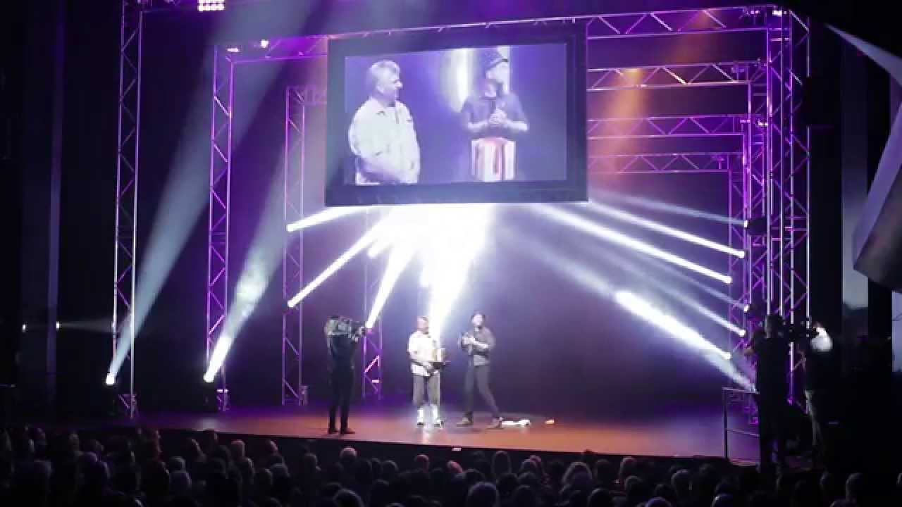 Band of Magicians on stage