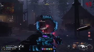 Bo7 Zombies solo round 50 dark ops challenge with sketchy exfil (BETA)