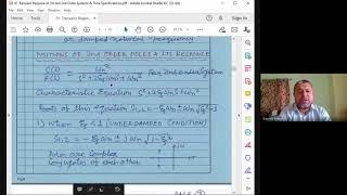 CS - Lecture 24 - RLC Step Response - Proof, Specifications and Numerical