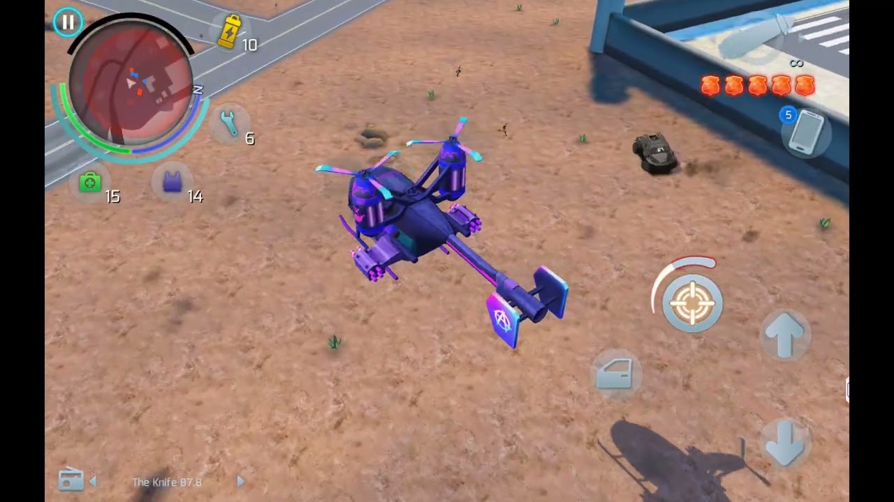 Gangstar Vegas - FLASH OF NEON street cred event free reward Chaos Chopper lvl.3 gameplay 
