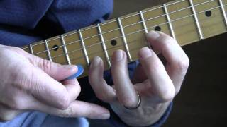 Part A10-b:  Bad (U2 Guitar Tutorial / Lesson) - Main Riff (contd)