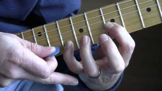 Video thumbnail of "Part A10-b:  Bad (U2 Guitar Tutorial / Lesson) - Main Riff (cont'd)"