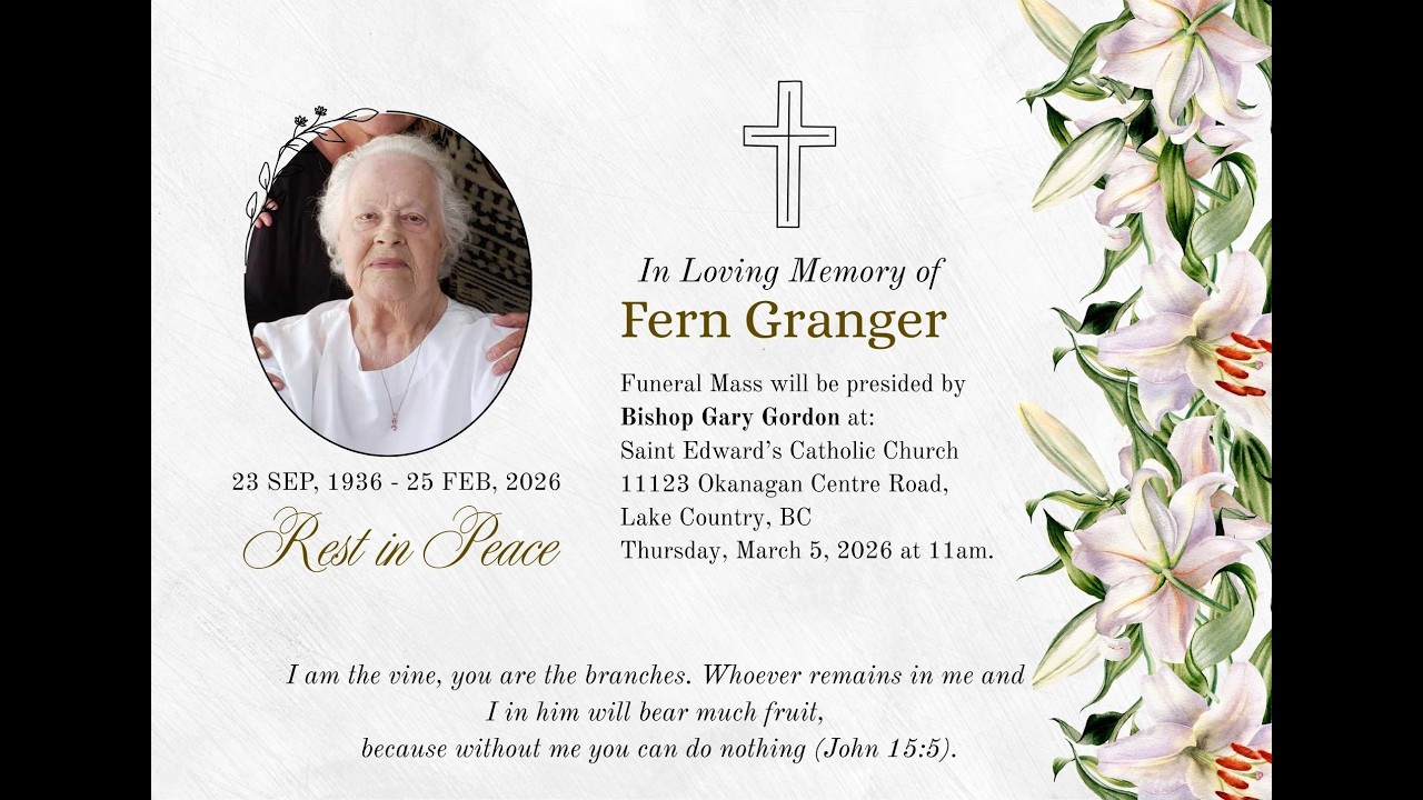 Funeral Mass for Fern Granger