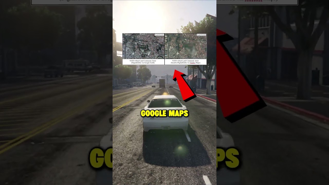 GTA V's Map Is ACTUALLY Based On REAL Google Maps! 🌍