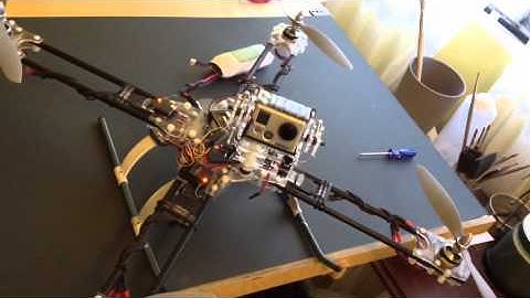 Quad Copter With GoProFPV setup
