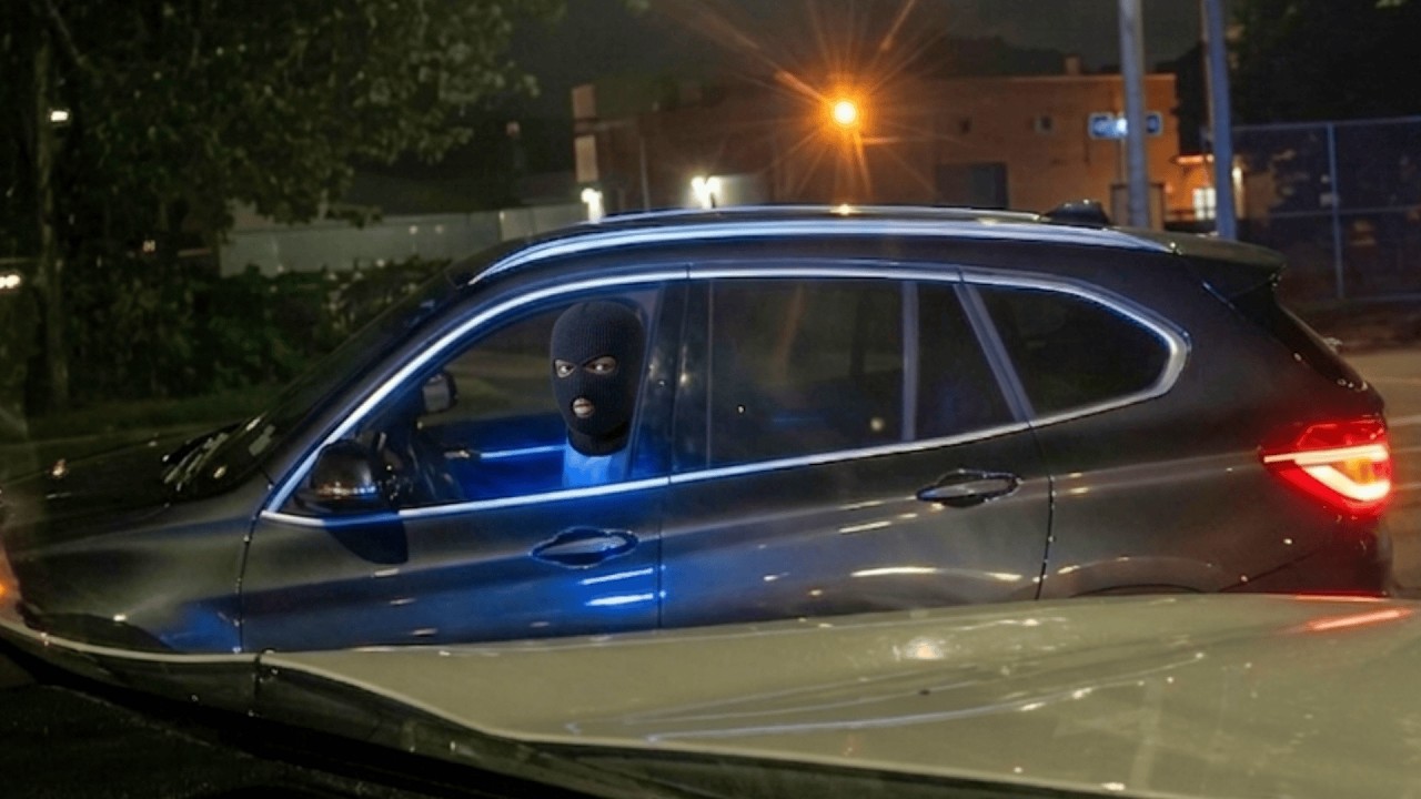 Suspect Taunts Police in Stolen BMW (Taser Deployed!)