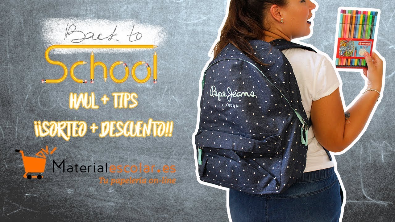 - HAUL- VUELTA AL COLe - Haul materialescolar.es + Tips Títulos + ¡¡Sorteo + Descuento!!!