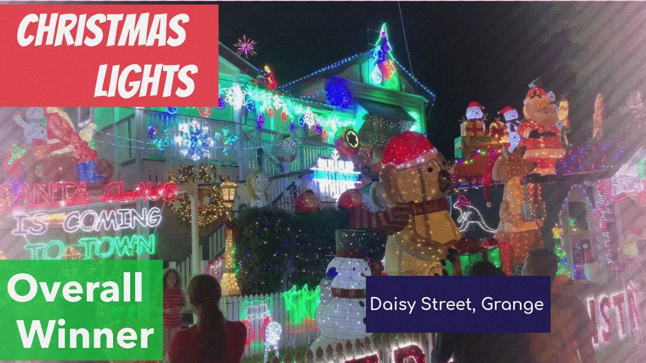 Brisbane Christmas Lights 2021 [Part 5] Overall Winner Daisy Street