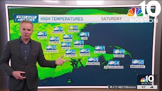 Weather forecast: Highs in the 50s