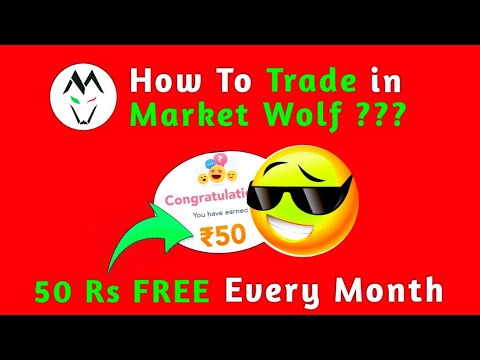 Market Wolf TRADING Kaise Kare // Market Wolf Trading Tips And Tricks // Market Wolf Refer And Earn