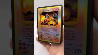 I made a base set Charizard Diorama with Pokemon Cards 🔥✂️