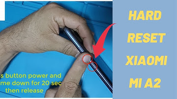 hard reset xiaomi Mi A2 / A2 lite reset password & pattern data factory reset 2025