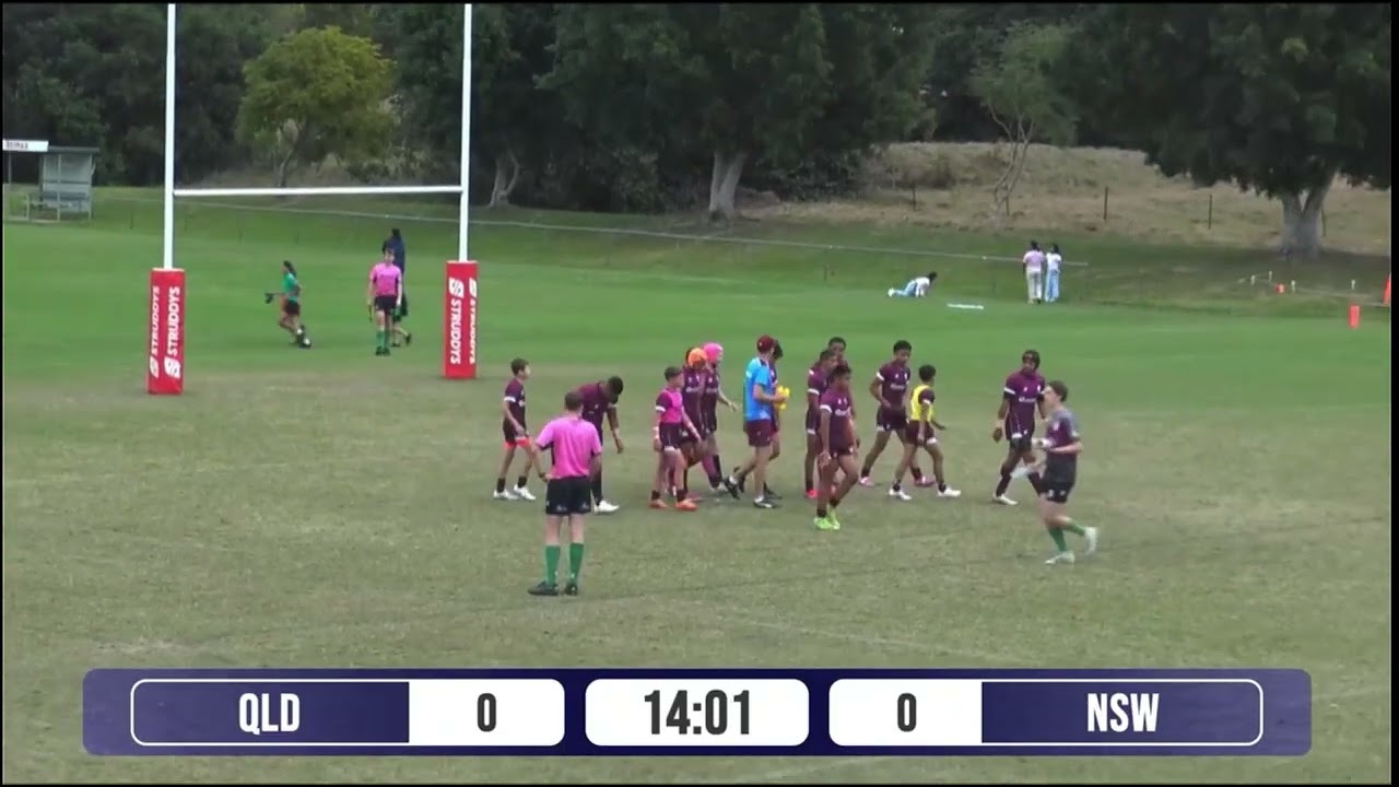 NSW vs QLD U12 2025 Grand Final 1st Half