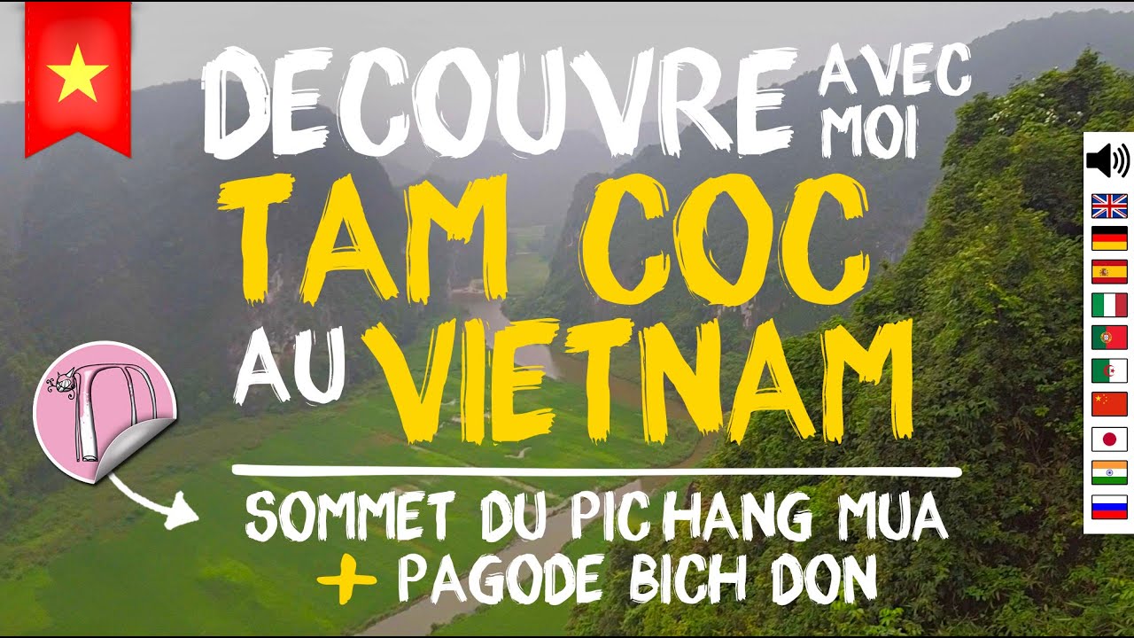 189- Там Кок Вьетнам | Пещера Муа (Ханг Муа) + пагода Бич Дон + велосипед