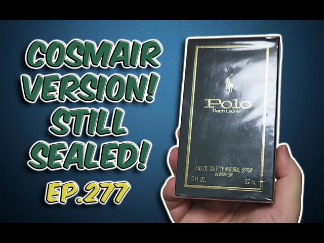 EDT Ep.277: Brand new SEALED Cosmair Polo Cologne - YouTube