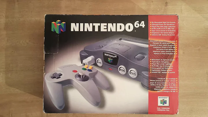 NINTENDO 64 - UNBOXING - 2023 (ASMR)