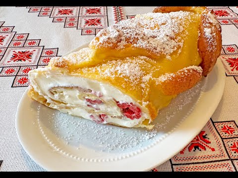 Рулет "Карпатка з малиною" ❤️❤️❤️
