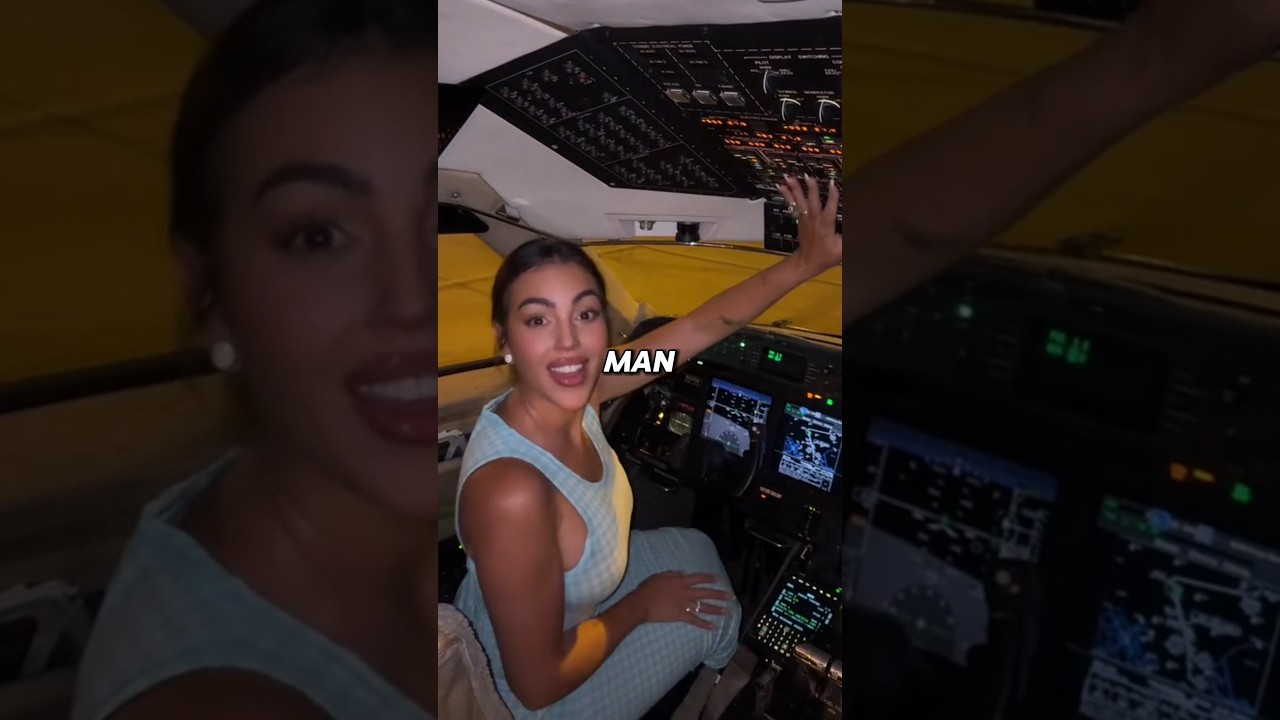 Georgina flog den Jet… was danach passierte, ist unglaublich😱ll #ronaldo #cr7 #shorts