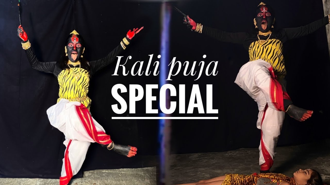 OM JAYATANG DEVI CHAMUNDE|MAHAKALI DANCE COVER|BY RIYA| KALI PUJA ...