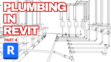 Complete Plumbing Design Layout in Revit MEP Part 4 - (Soil & Waste Pipe lines)