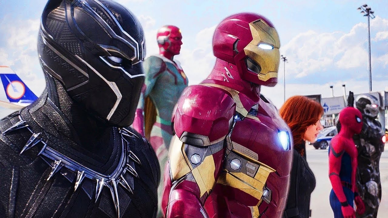 Team Iron Man Vs Team Captain America