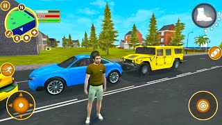 Tank and Cars Driving In Big City - Miami Policeman Simulator #5 - Android Gameplay screenshot 3