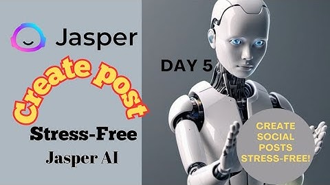 Day 5: Struggling with Social Media? Create Attention-Grabbing Posts with Jasper AI | 30-Day AI Chal