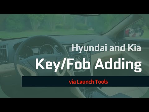 Программирование ключей Hyundai и Kia с помощью сканера запуска