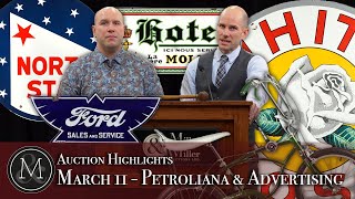Top 5 Auction Highlights | Petroliana and Advertising |  March11, 2023 | Miller & Miller