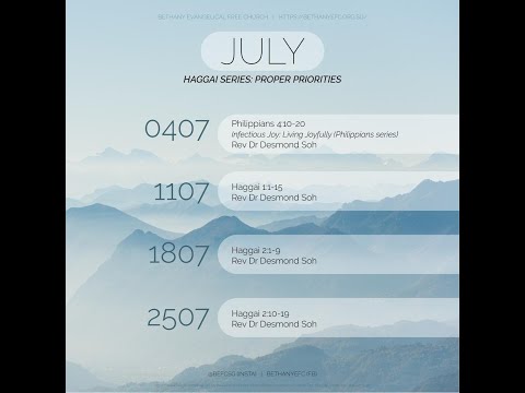 04 Jul 2021 | Infectious Joy: Philippians Series | BEFC