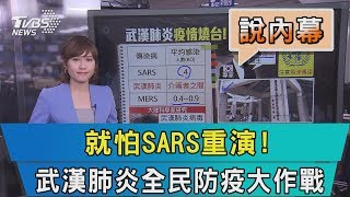 【說內幕】就怕SARS重演！武漢肺炎全民防疫大作戰