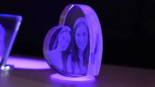 Zephyr Paris, Cadeau Personnalisé, Gravure Laser Dans Bloc De Verre