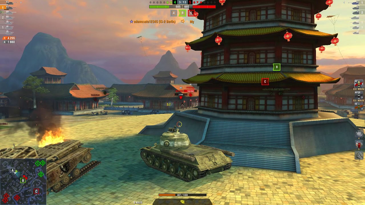 wotblitz WOT Blitz / IS-2 Berlin / 3 kills / 5 025 dmg