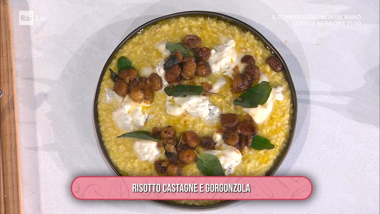 Risotto castagne e gorgonzola - È sempre mezzogiorno 21/10/2025
