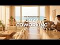 Cozy Coworking Café ☕ Smooth Jazz for Focus and Productive Work Sessions