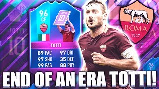 FIFA 17 END OF AN ERA SBC TOTTI 96!! TOTTI'S BEST CARD EVER! FIFA 17 ULTIMATE TEAM