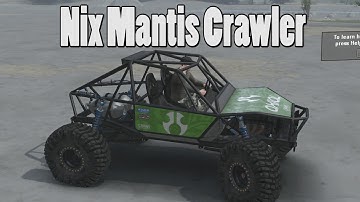Spintires Mod Review - Nix Mantis Crawler - Axial Edition