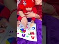 Cute baby learning ABCD #status