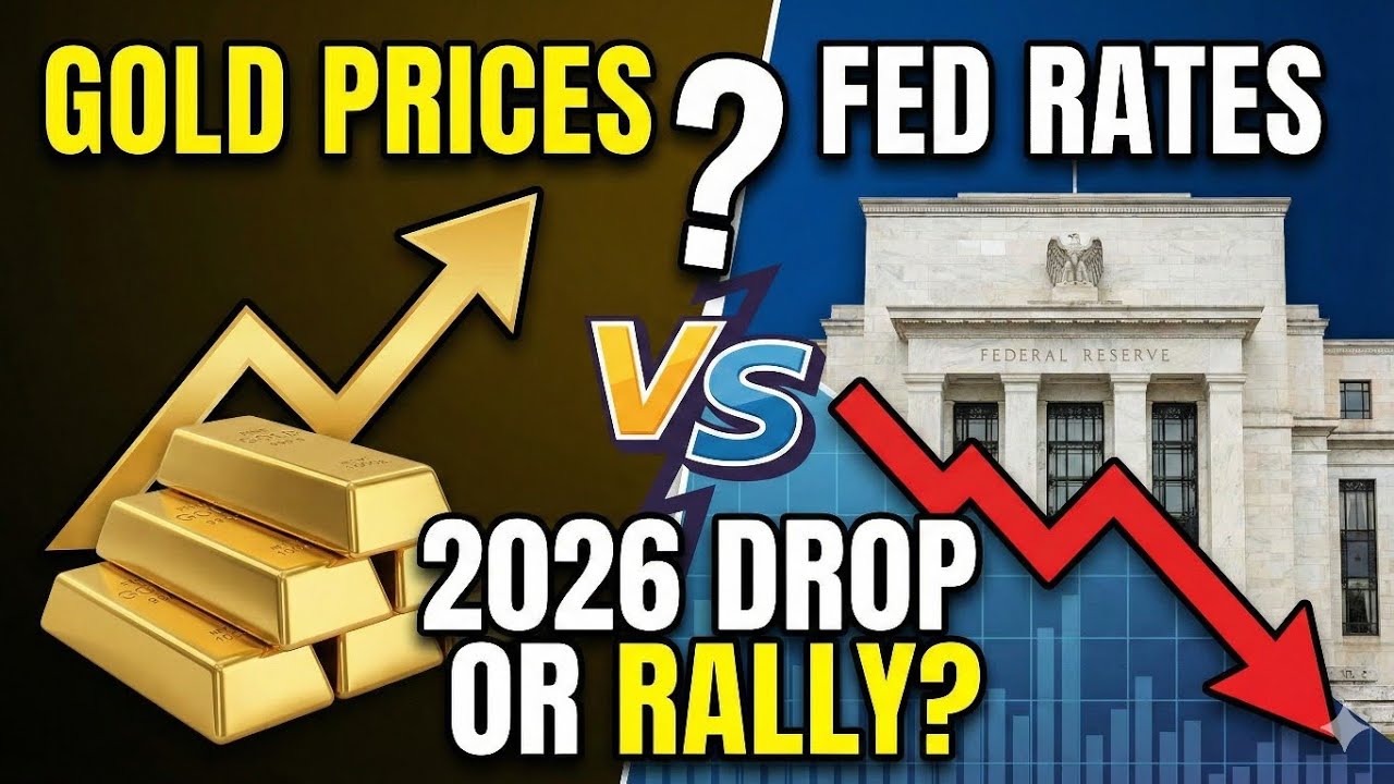 Gold vs Fed Rates: Will Prices Drop or Rally in 2026?