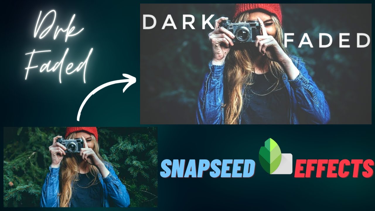 Snapseed photo editing mobile||Dark Faded||মোবাইলে ফটো এডিটিং||2020