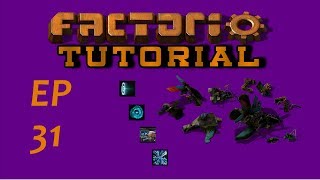 EP31 Iron Unload Train Station - Factorio -Tutorial - Let's Play