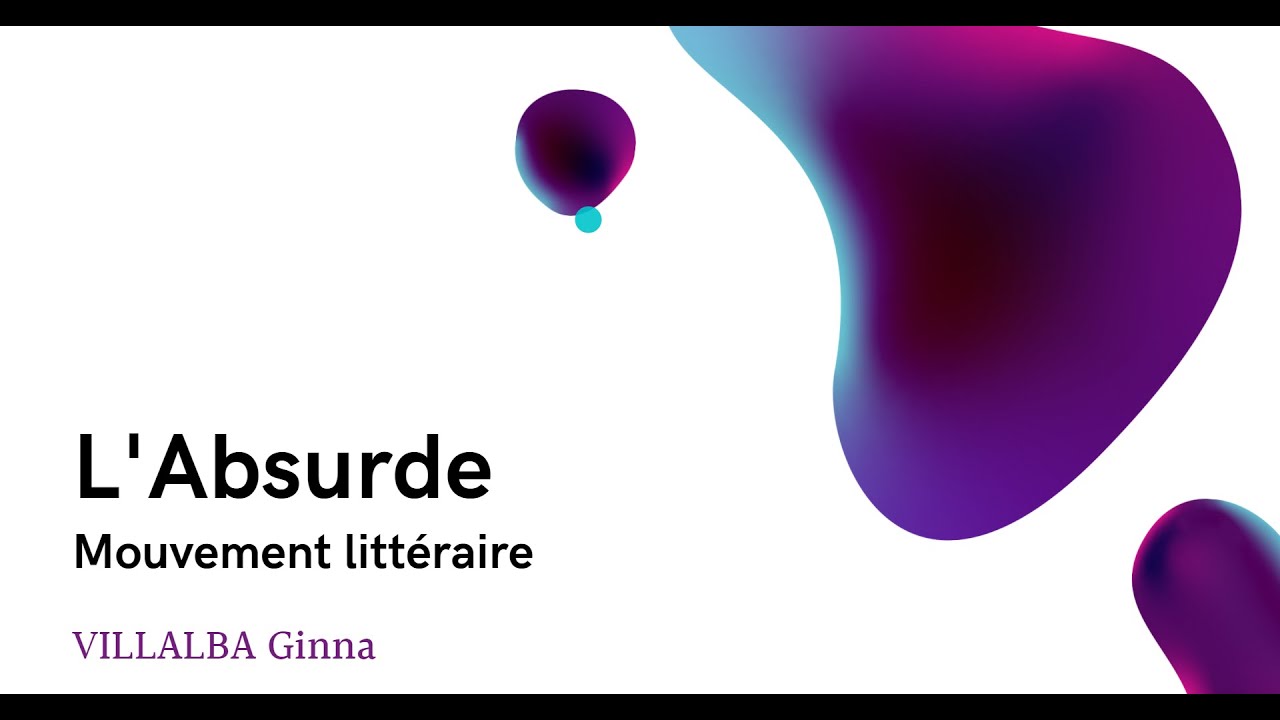 L'Absurde Mouvement Littéraire YouTube