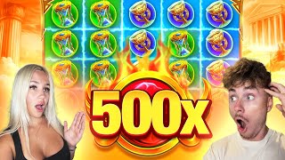 MY BOYFRIEND CONTROLS MY BALANCE ON GATES OF OLYMPUS SUPER SCATTER…