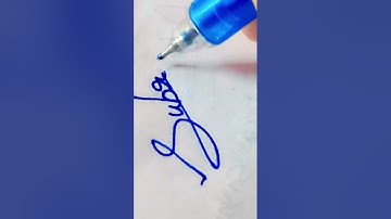 Subrata name signature #shorts #signature #calligraphy #beautifulsignature #tsign #mamonisnewlife