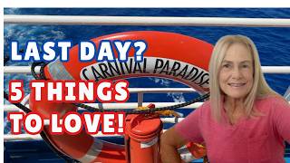 Sea Day #2, Last Cruise Day on Carnival Paradise 2026