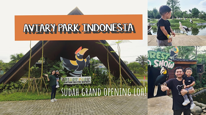 Jalan-jalan ke Aviary Park Bintaro | Update setelah grand opening 2025