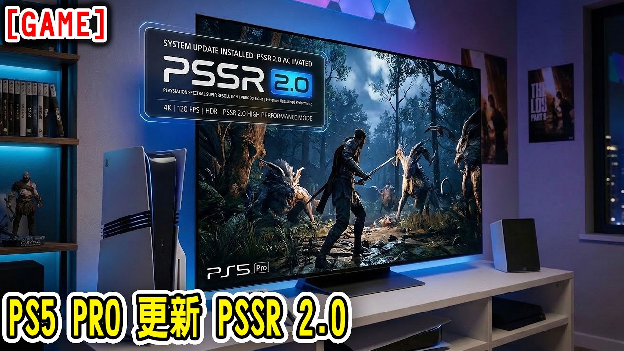 [GAME] PS5 PRO 更新 PSSR 2.0 與開啟功能
